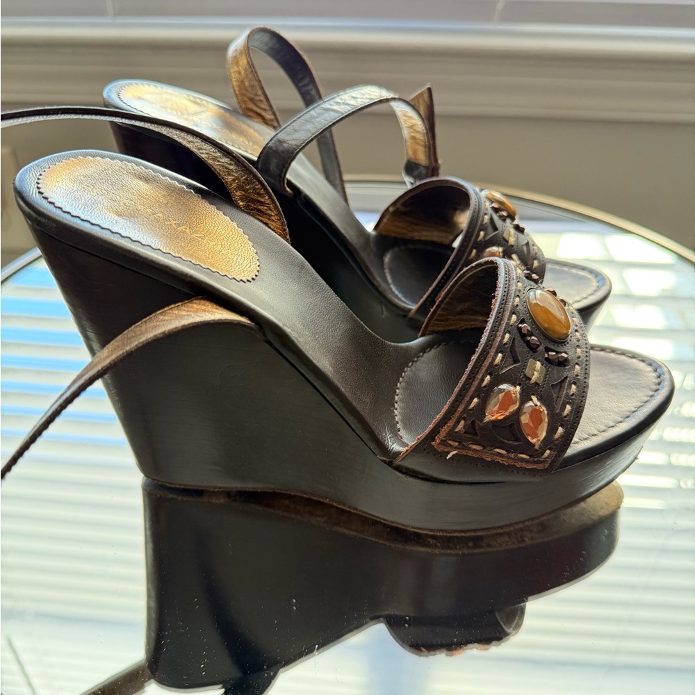Elegant BCBG MAXAZRIA Wedge Heels